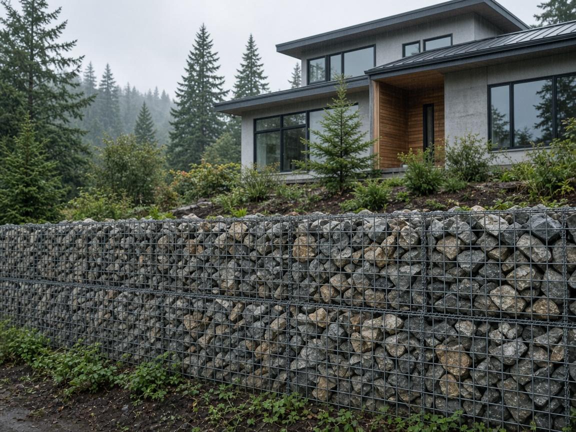 Gabion Retaining Walls in Burnaby BC